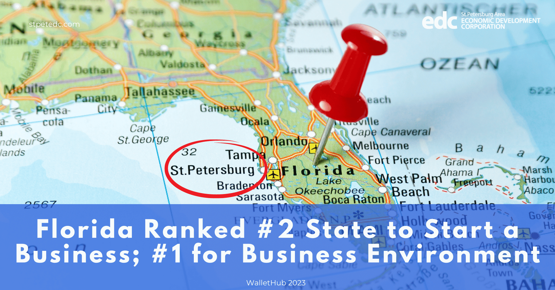 Featured image for “Florida Ranked #2 for Startups; #1 for Business Environment”